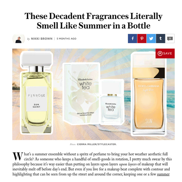 Coral Named as Style Caster's Decadent Summer Fragrance
