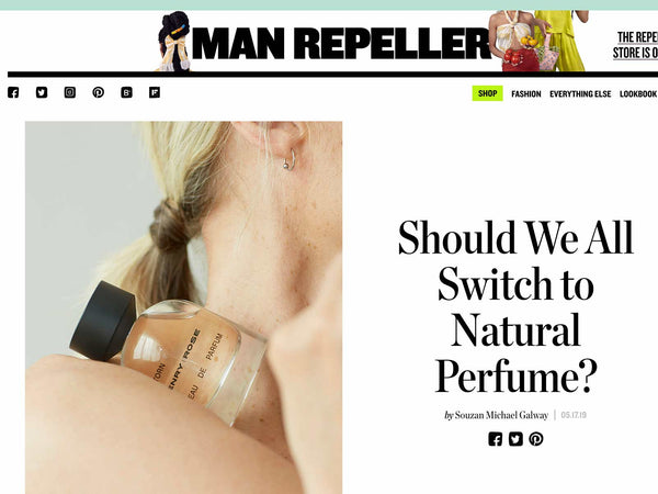 Man Repeller: Why Switch to Natural Perfume