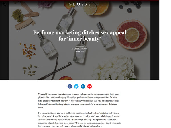 Glossy: Skylar Focuses on Inner Beauty for Marketing